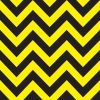 Yellow on Black Chevron